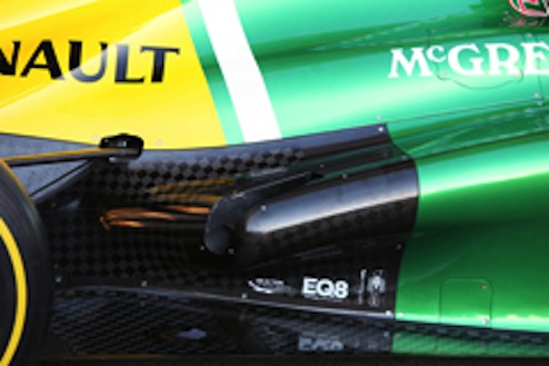 2013年ケータハムコアンダエグゾースト