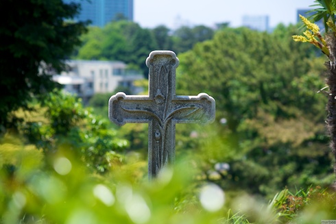 外人墓地の墓 外人墓地の墓