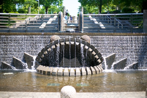 山下公園のモニュメントF1.7