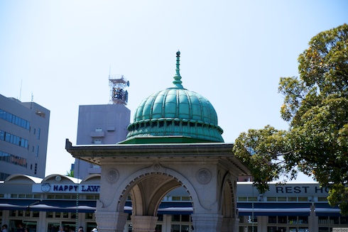 山下公園の異国の建物 山下公園の異国の建物