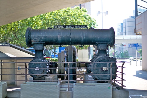 コンプレッサー前