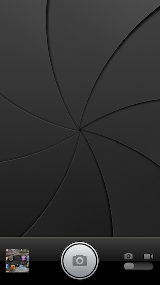 iPhoneのカメラのアニメーション iPhoneのカメラのアニメーション