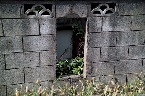 ブロック塀 ブロック塀