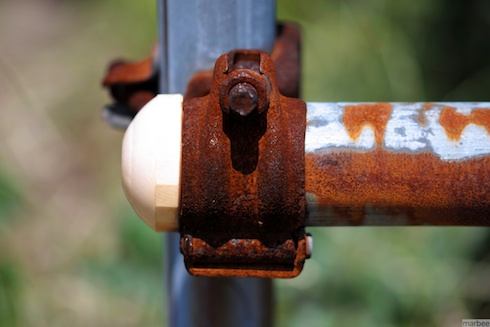 錆びた継手 錆びた継手