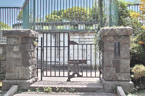 野毛山浄水場後入り口