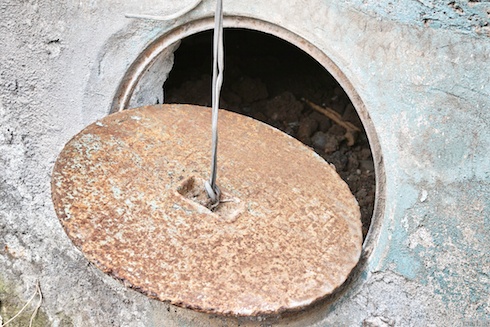 寂れた蓋 寂れた蓋