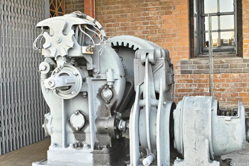 赤レンガ倉庫の機械 赤レンガ倉庫の機械