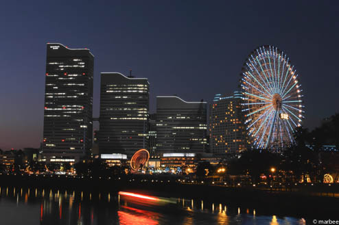 万国橋からの夜景 万国橋からの夜景