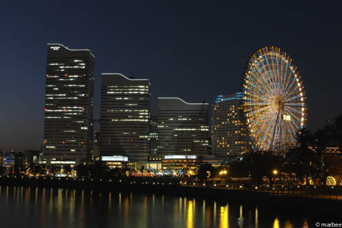 万国橋からの夜景 万国橋からの夜景