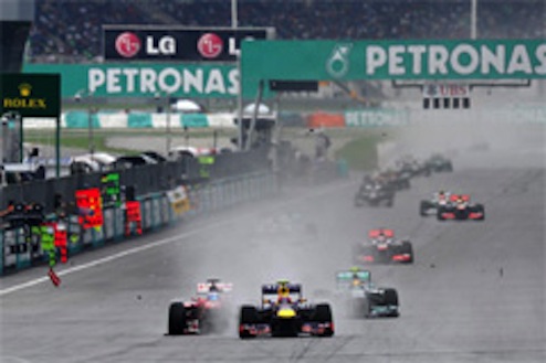 2013F1マレーシアGP決勝