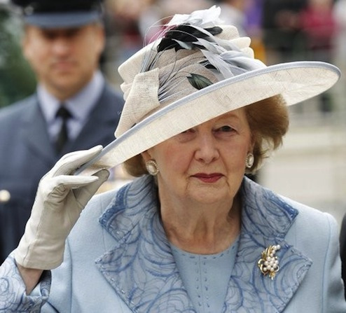 「鉄の女」マーガレット・サッチャー元イギリス首相
