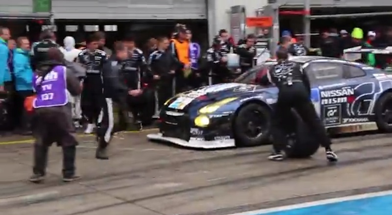 ニュル24時間日産GTR