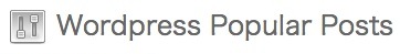 Wordpress Popular Posts
