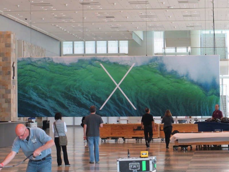 WWDC2013会場「OS X」