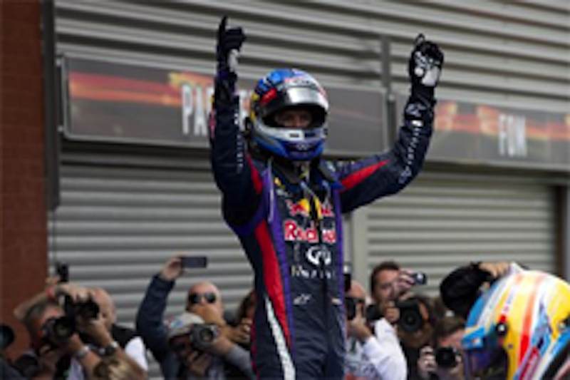 F1 2013 ベルギー 決勝