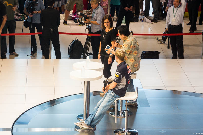 セバスチャン・ベッテル トークショー 2013