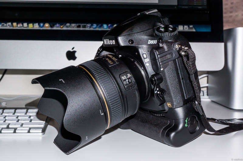 ノクトニッコール 現代版 AF-S NIKKOR 58mm f/1.4 G + D800