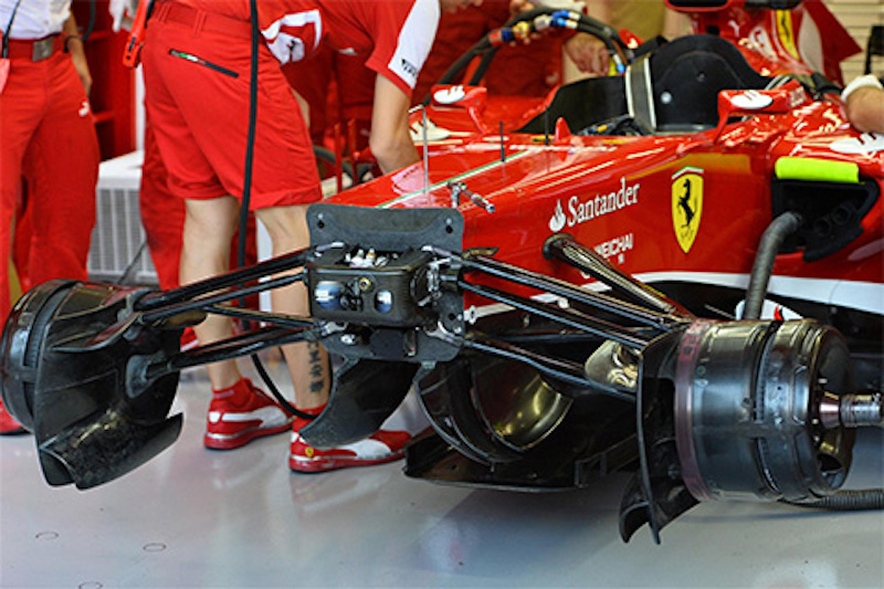 フェラーリ プルロッド式サスペンションを断念