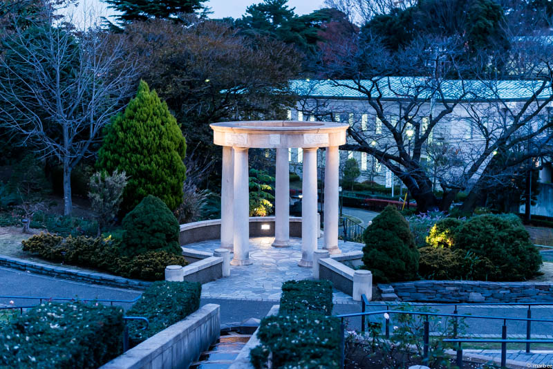 港の見える丘公園 夕景