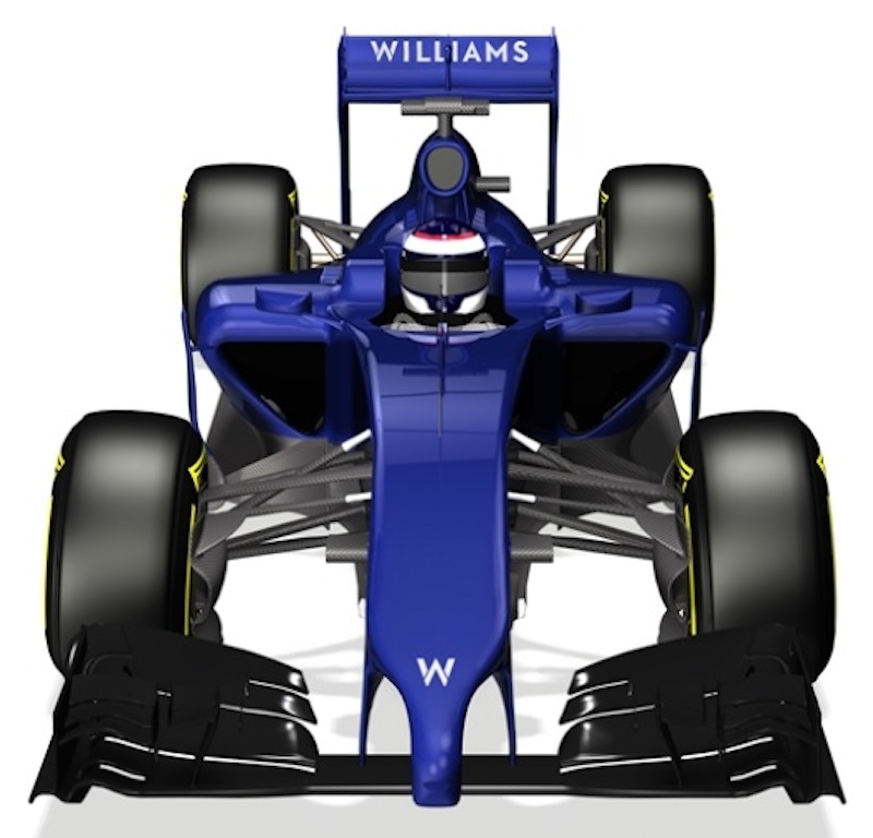 ウィリアムズ FW36 上面