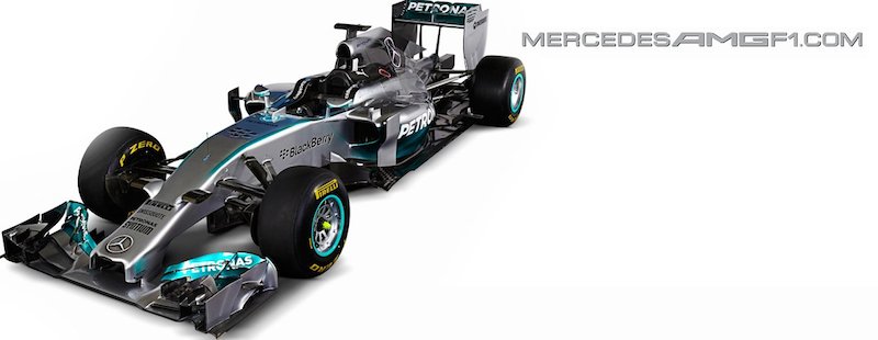 メルセデス W05 前面