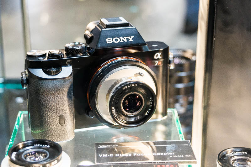 α7R + COSINA フォクトレンダー VM-E Close Focus Adapter