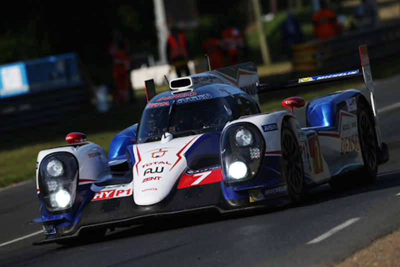 ル・マン 2014 トヨタ 中嶋一貴 ポールポジション