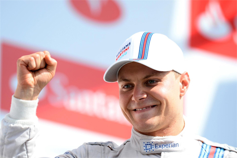 F1イギリスGP 結果:ボッタス自己最高位更新の2位表彰台