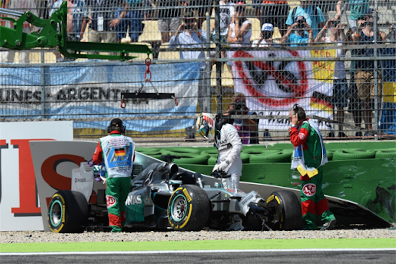 F1ドイツGP 予選:ニコ・ロズベルグがポールポジション