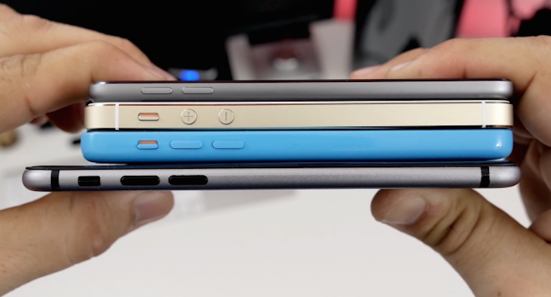 iPhone4.7inchと5.5inch