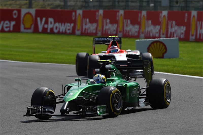 ケータハム：アンドレ・ロッテラーはリタイア （F1ベルギーGP）