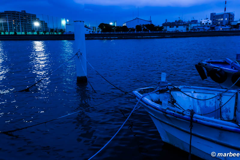 夕方と夜の間 すべてが美しく見える時間です