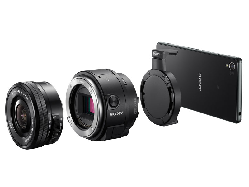 SONY レンズスタイルカメラQX1 海外発表