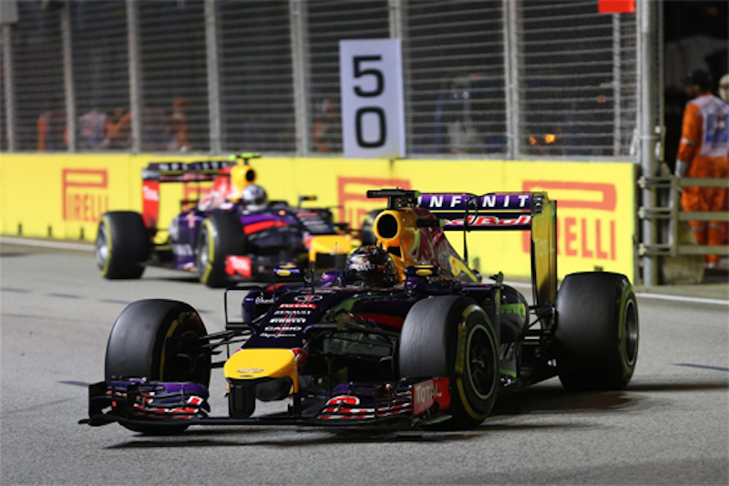 F1 2014 シンガポール 決勝