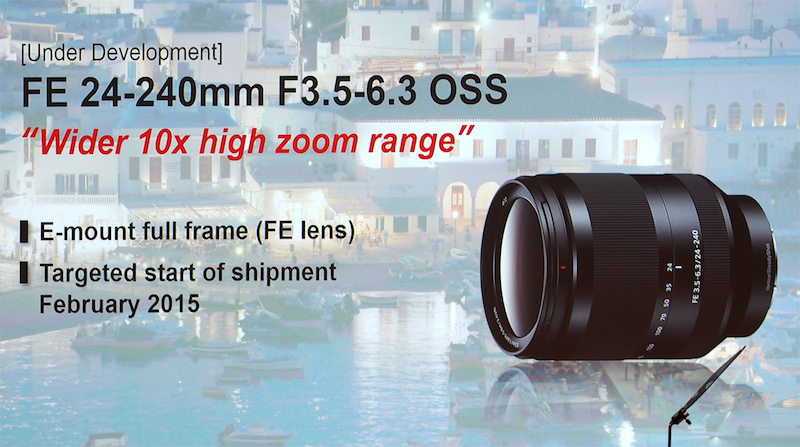 SONY FE 24-240mm F3.5-6.3 OSS
