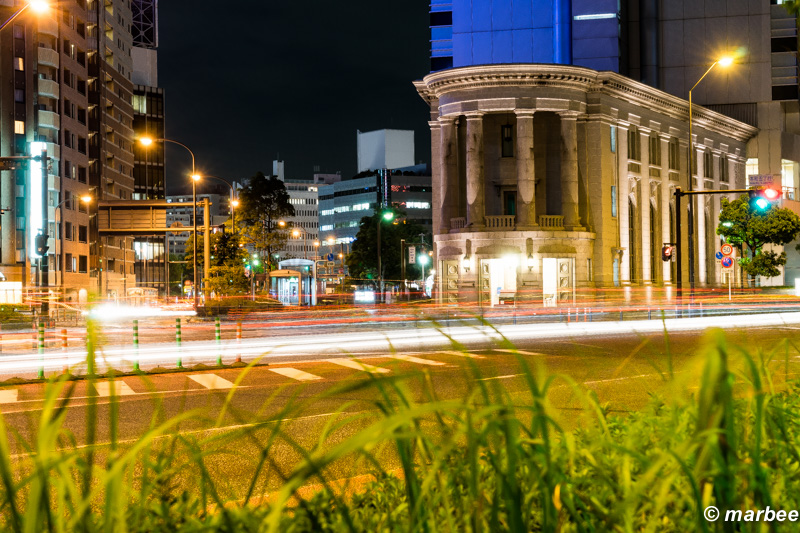 横浜の夜景 元横浜銀行の建物