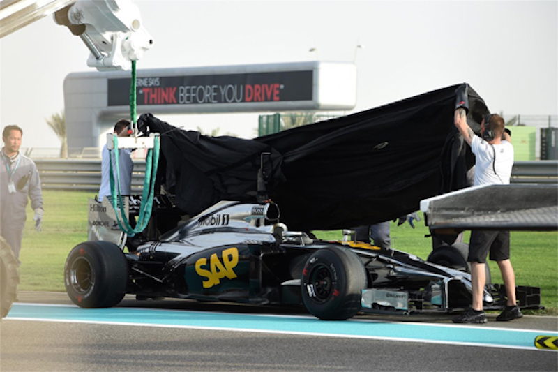 F1 2014 アブダビテスト 初日