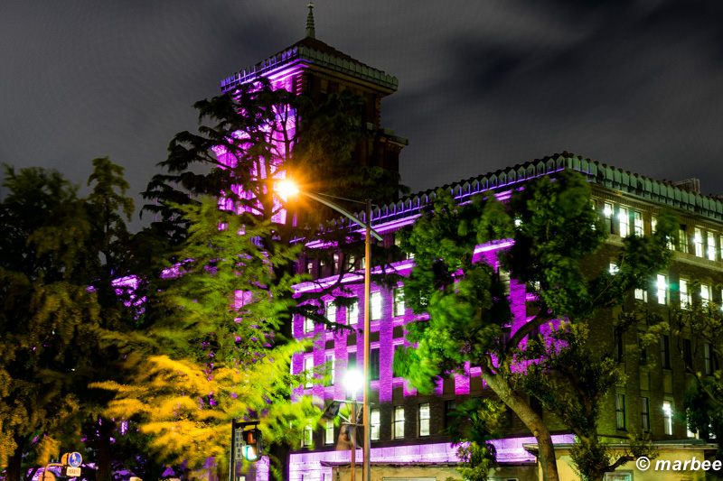 横浜の夜景 神奈川県庁 通称 King
