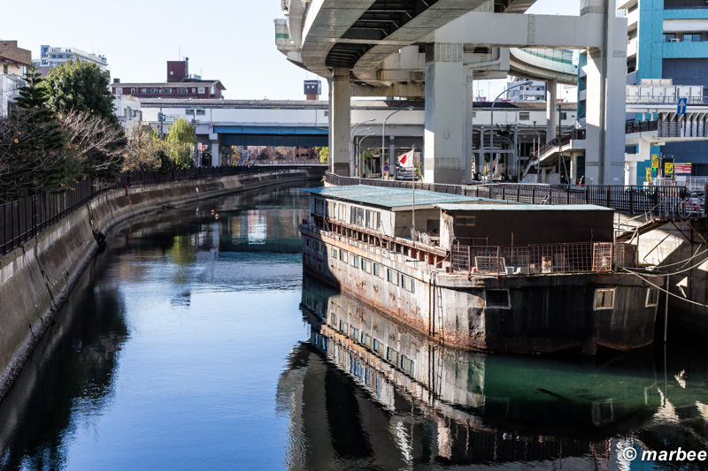 はしけ 横浜開港当初の海上輸送の要