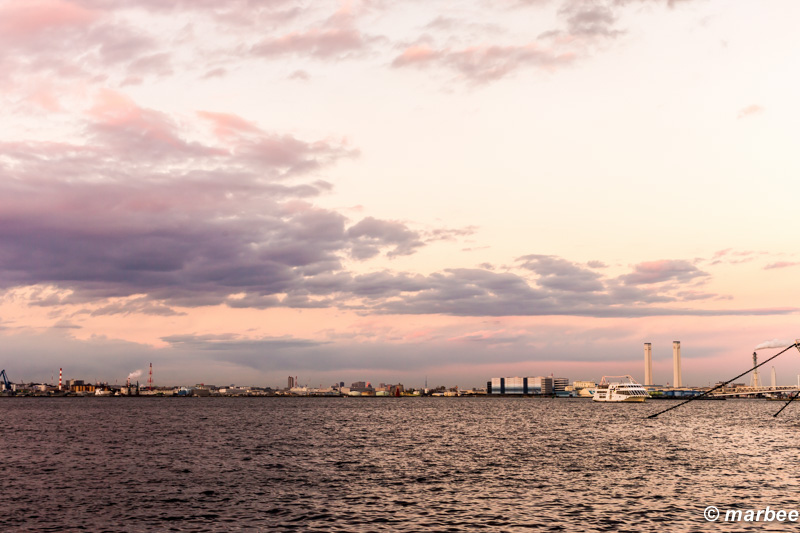 夕焼け 年の瀬ですね