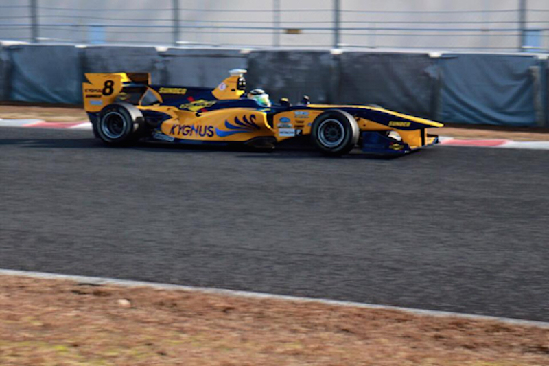 可夢偉 スーパーフォーミュラ テスト 初日