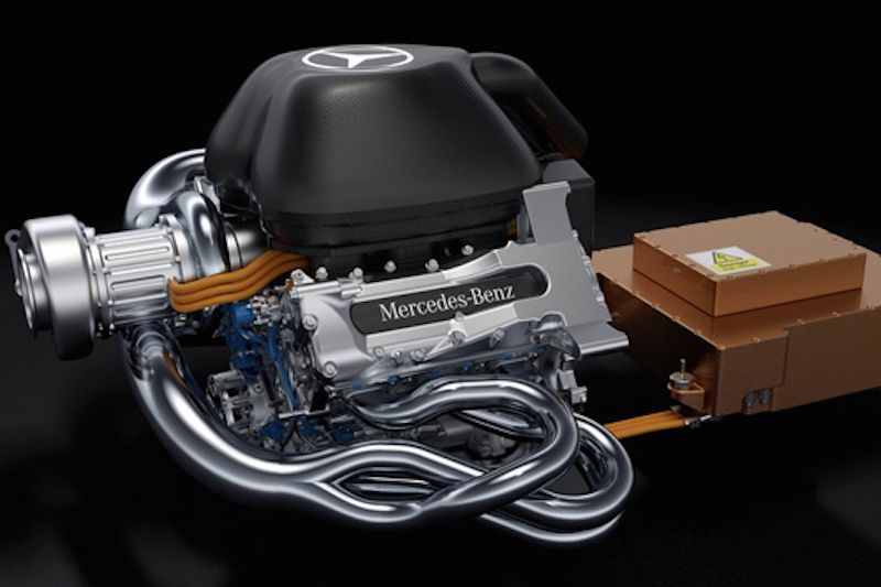 メルセデスパワーユニット
