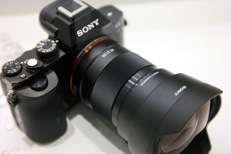 SONY FE28mmF2.0モックアップ