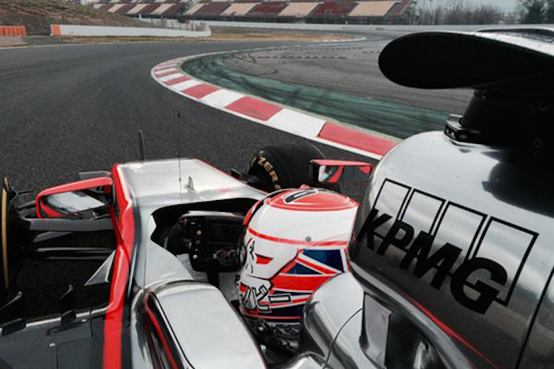 マクラーレン・ホンダ、撮影日の走行でも苦戦