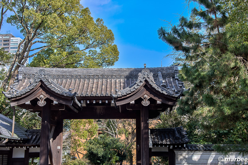 お寺の門 曹洞宗総本山総持寺の門です