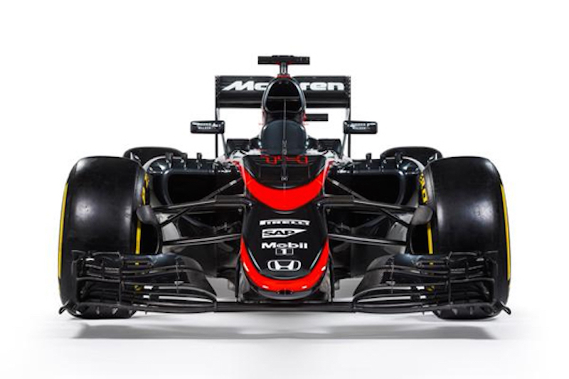 マクラーレン・ホンダ MP4-30 新カラーリング 正面