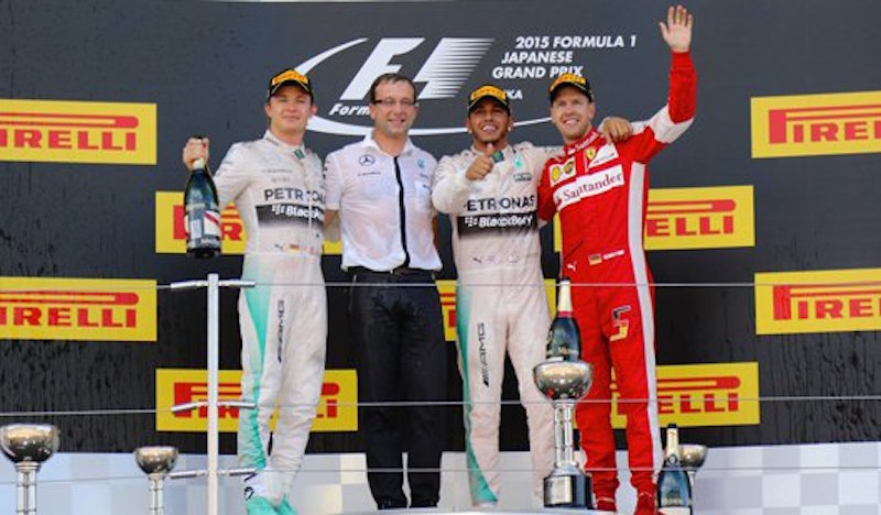 F1 2015 日本 決勝